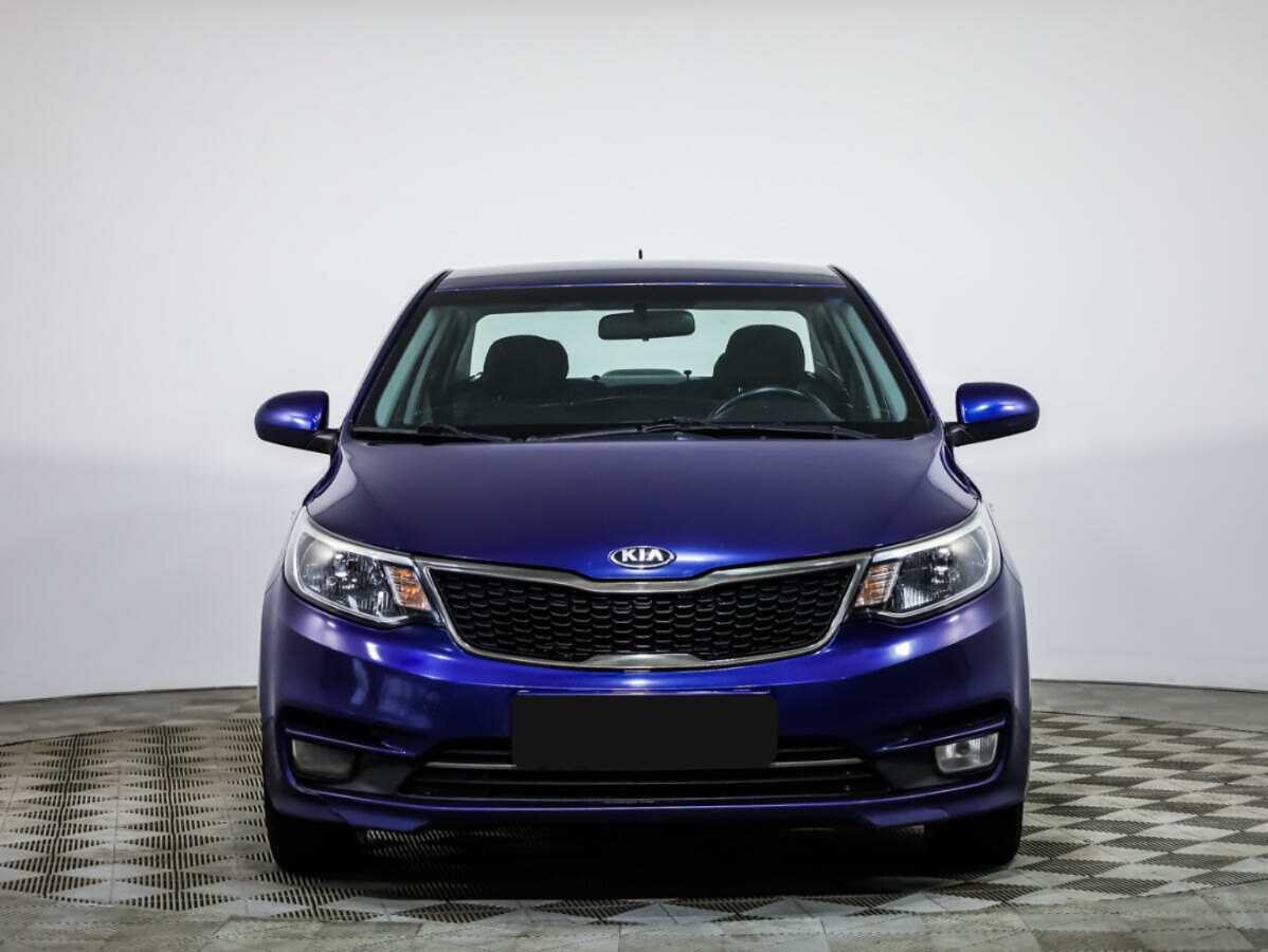 Kia Rio с пробегом — 2015 год. Посмотреть фото