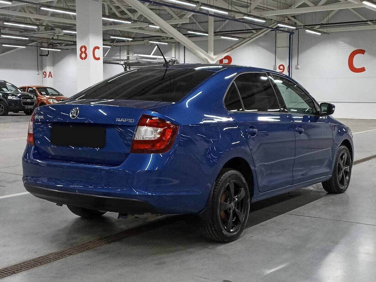 Skoda Rapid с пробегом — 2018 год. Фото: #4