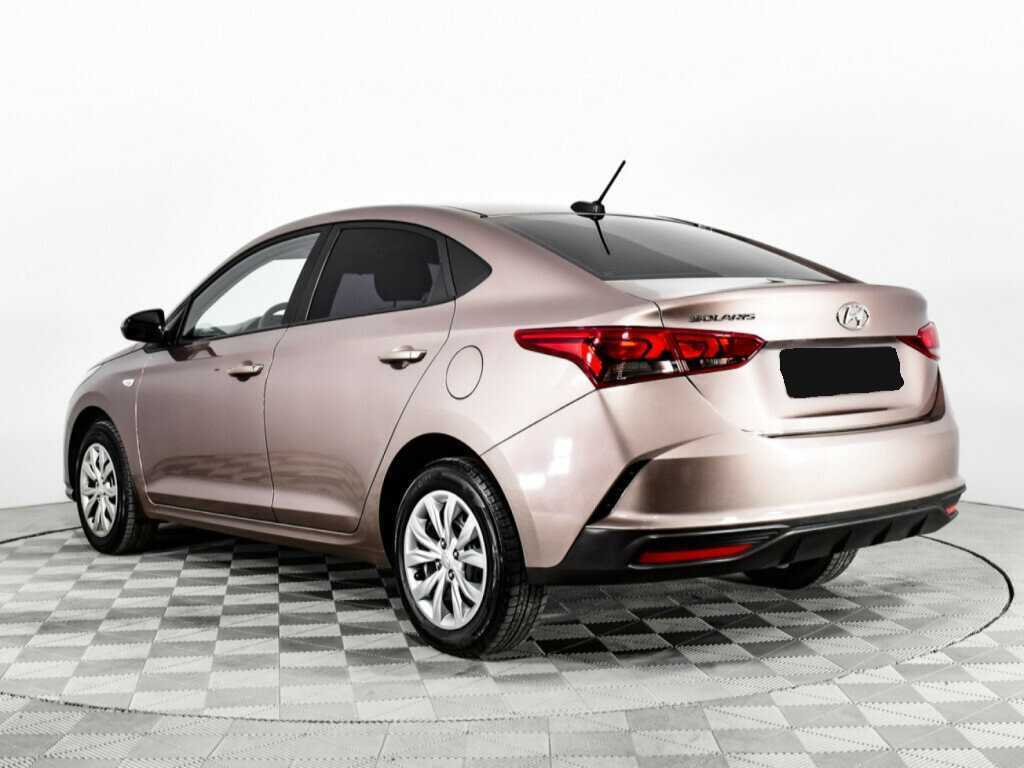 Hyundai Solaris с пробегом — 2020 год. Фото: #6