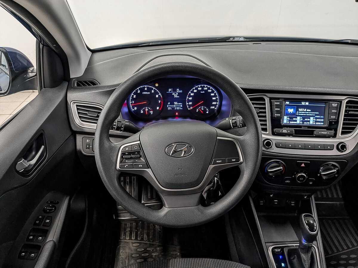 Hyundai Solaris с пробегом — 2021 год. Фото: #19