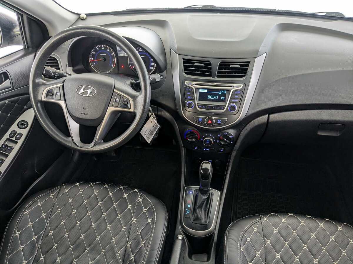 Hyundai Solaris с пробегом — 2015 год. Фото: #23