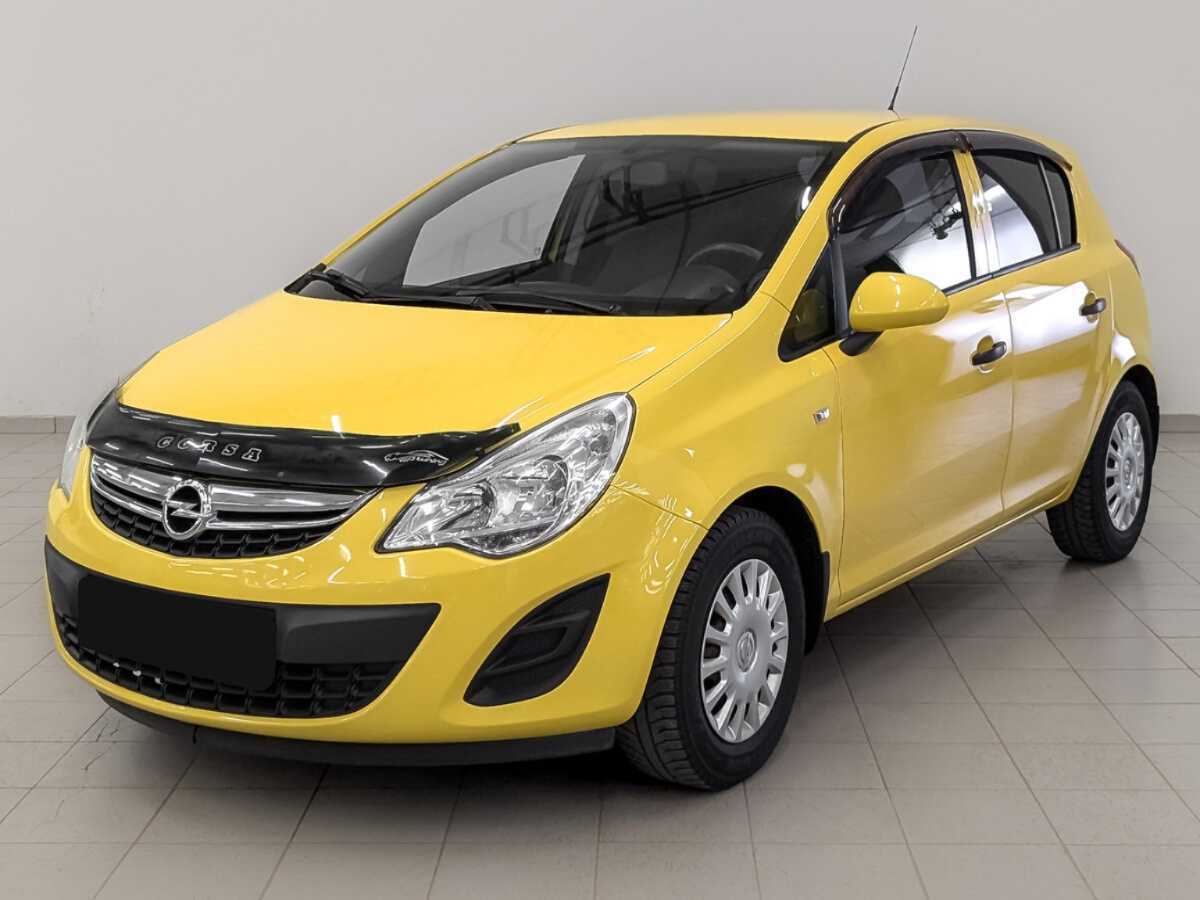 Opel Corsa с пробегом — 2013 год. Фото: #0