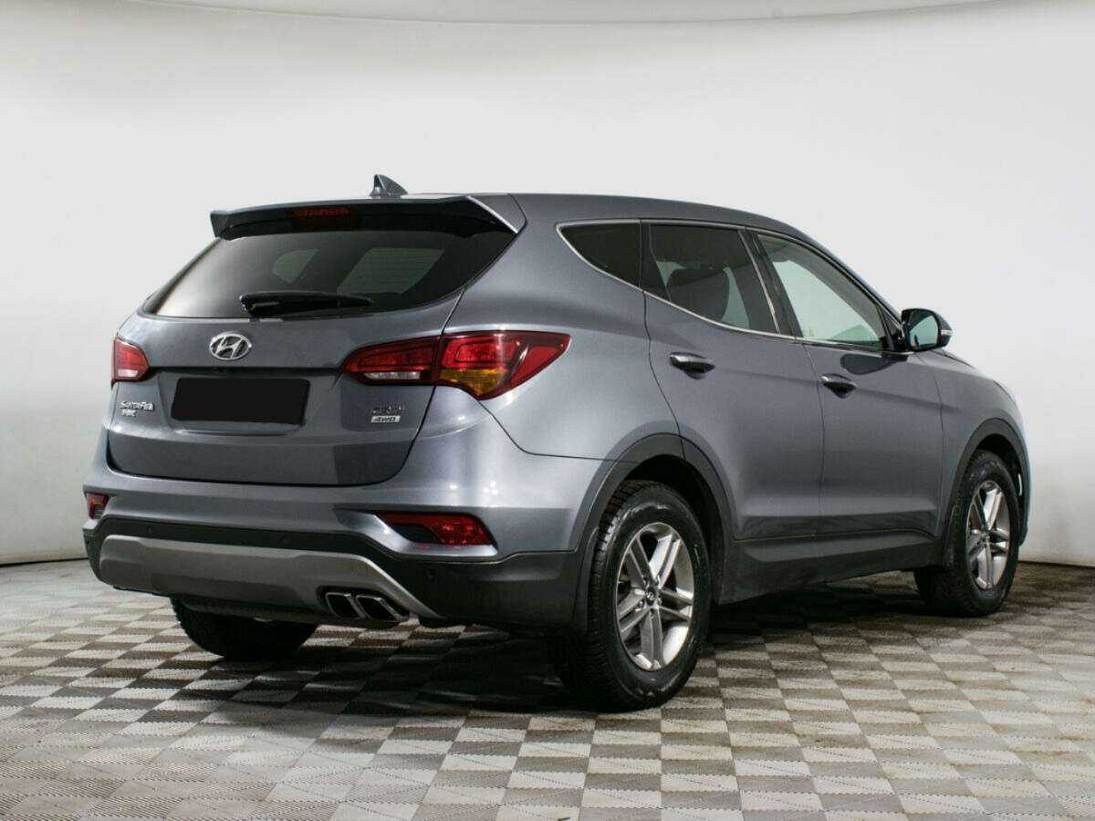 Hyundai Santa Fe с пробегом — 2017 год. Фото: #3