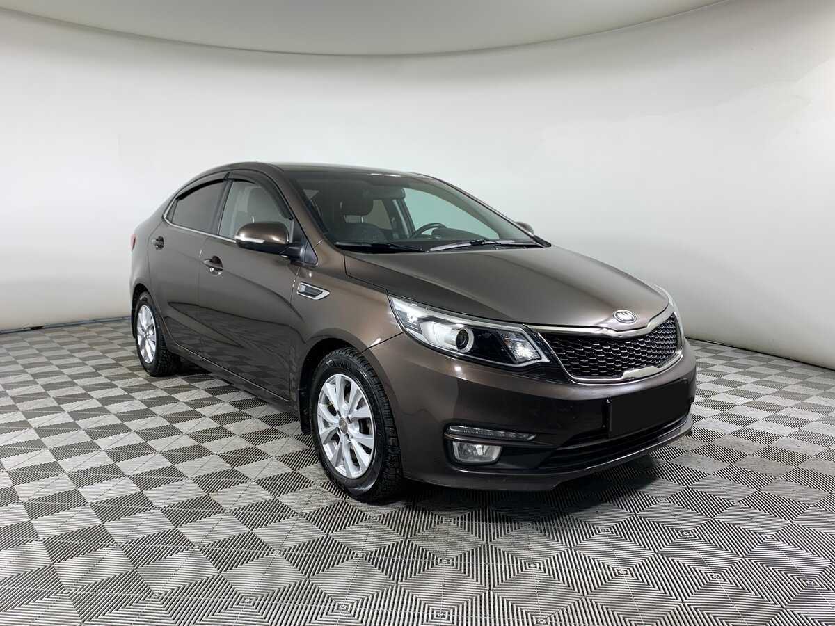Kia Rio с пробегом — 2016 год. Фото: #2