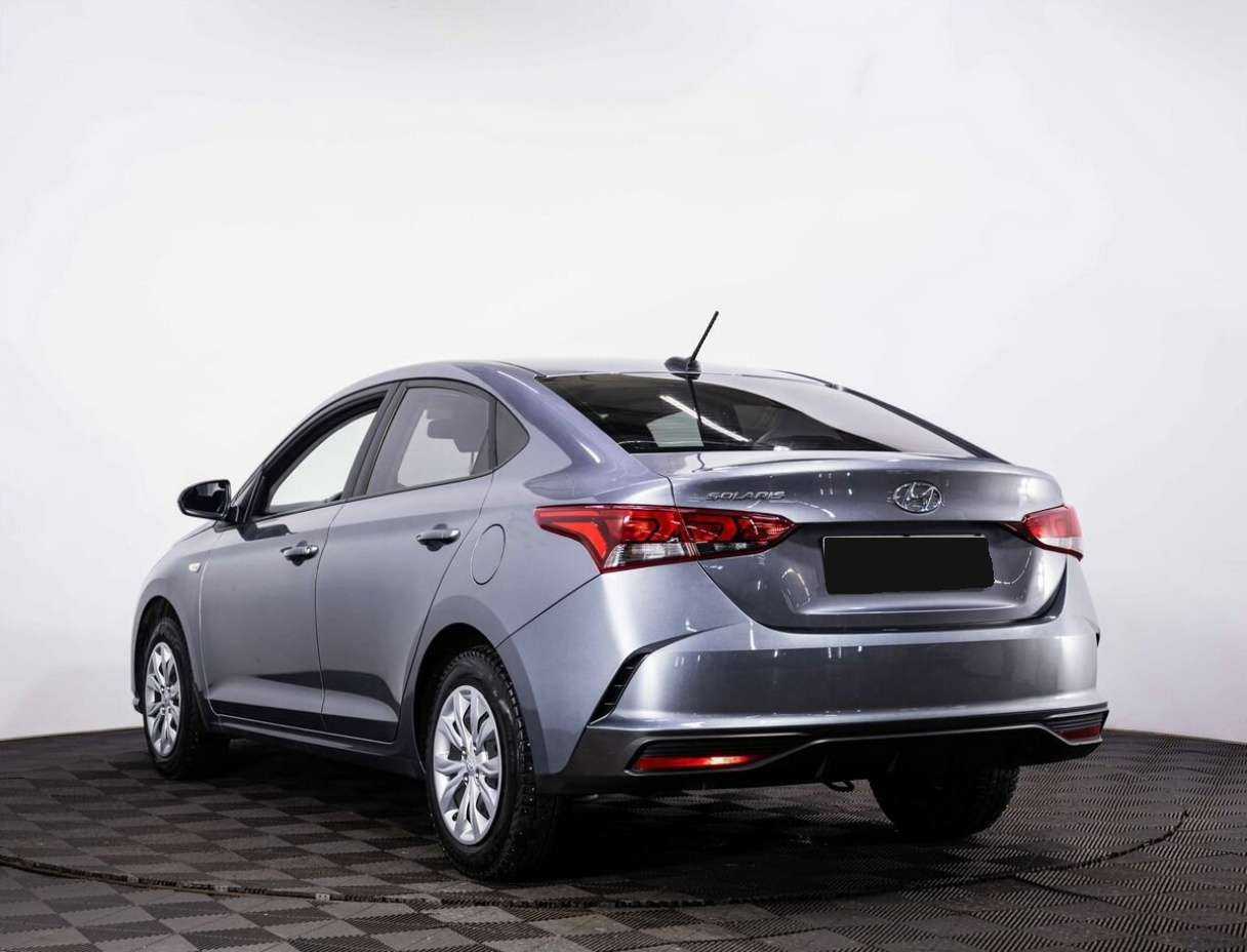 Hyundai Solaris с пробегом — 2021 год. Фото: #3