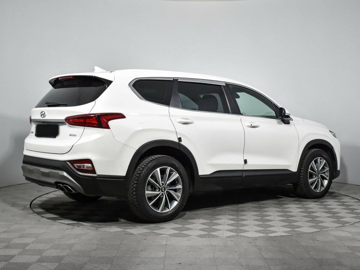 Hyundai Santa Fe с пробегом — 2018 год. Фото: #4