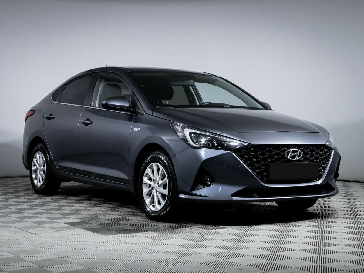 Hyundai Solaris с пробегом — 2021 год. Фото: #2