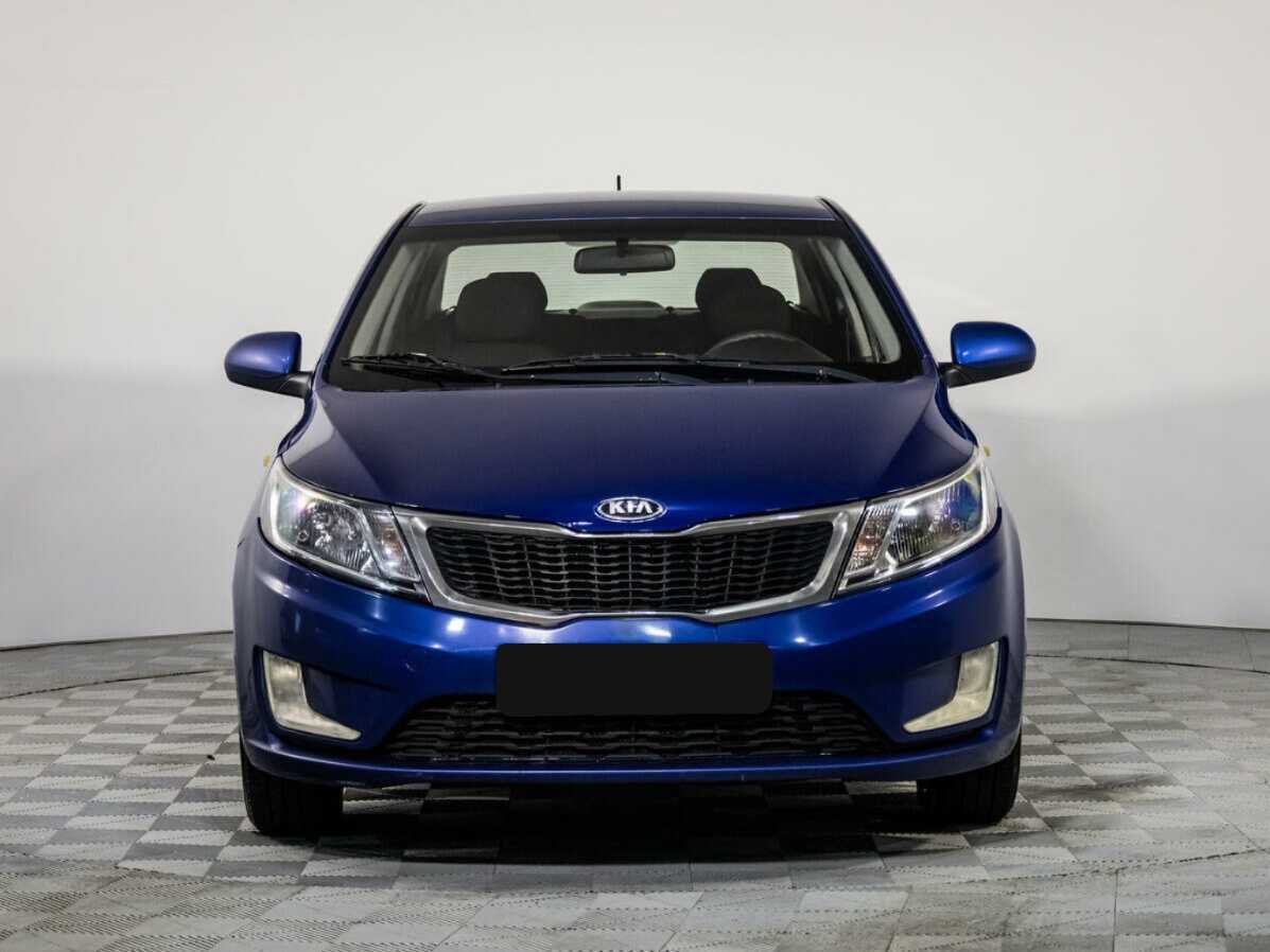 Kia Rio с пробегом — 2013 год. Фото: #0