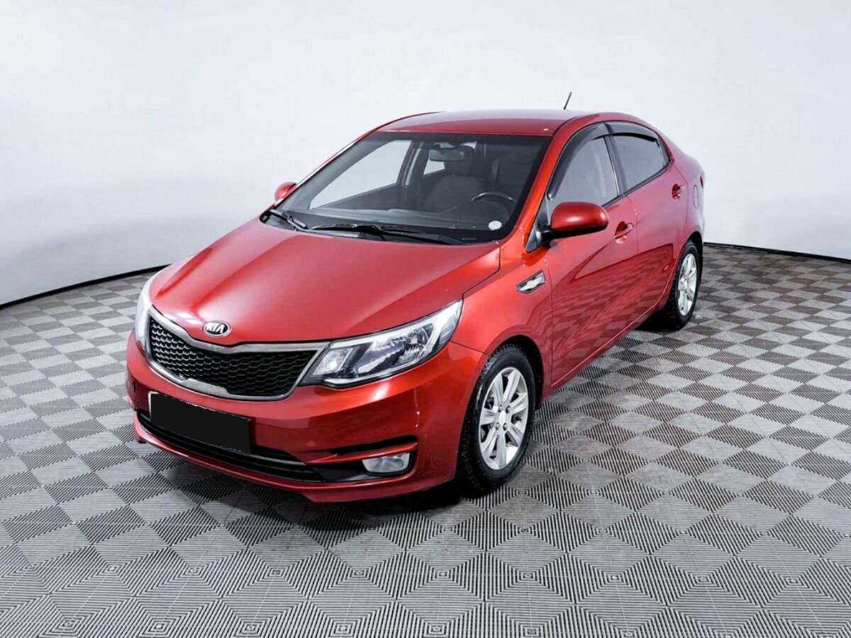 Kia Rio с пробегом — 2015 год. Фото: #0