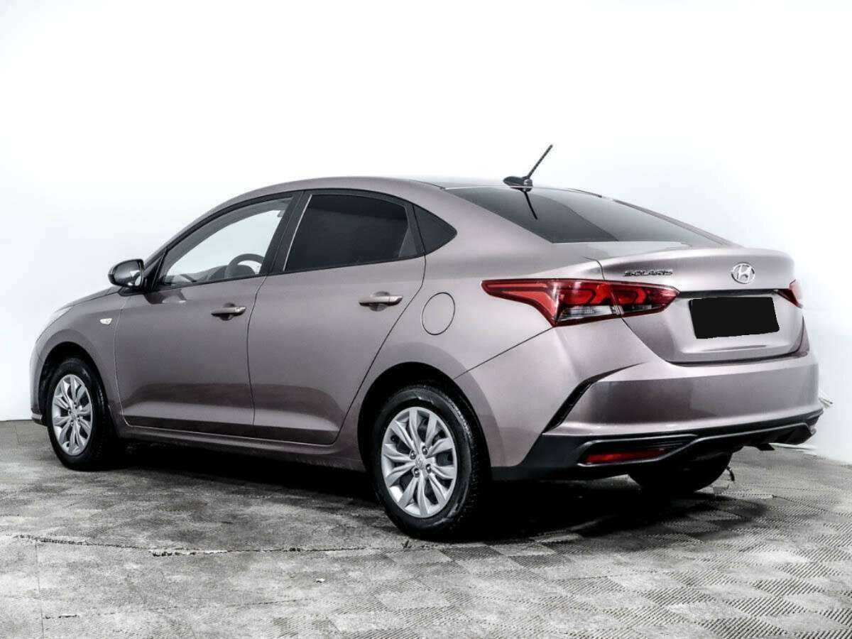 Hyundai Solaris с пробегом — 2020 год. Фото: #4