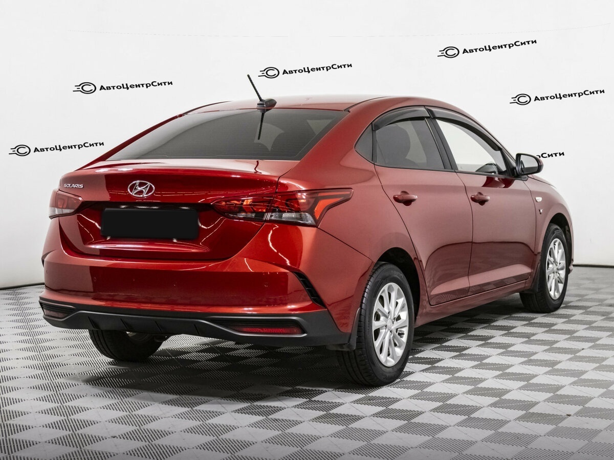 Hyundai Solaris с пробегом — 2021 год. Фото: #4