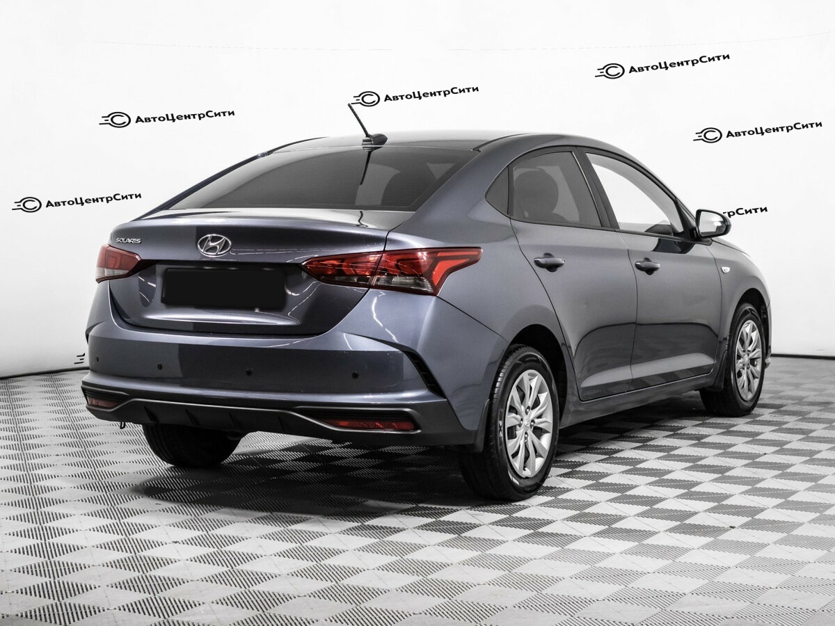 Hyundai Solaris с пробегом — 2021 год. Фото: #4