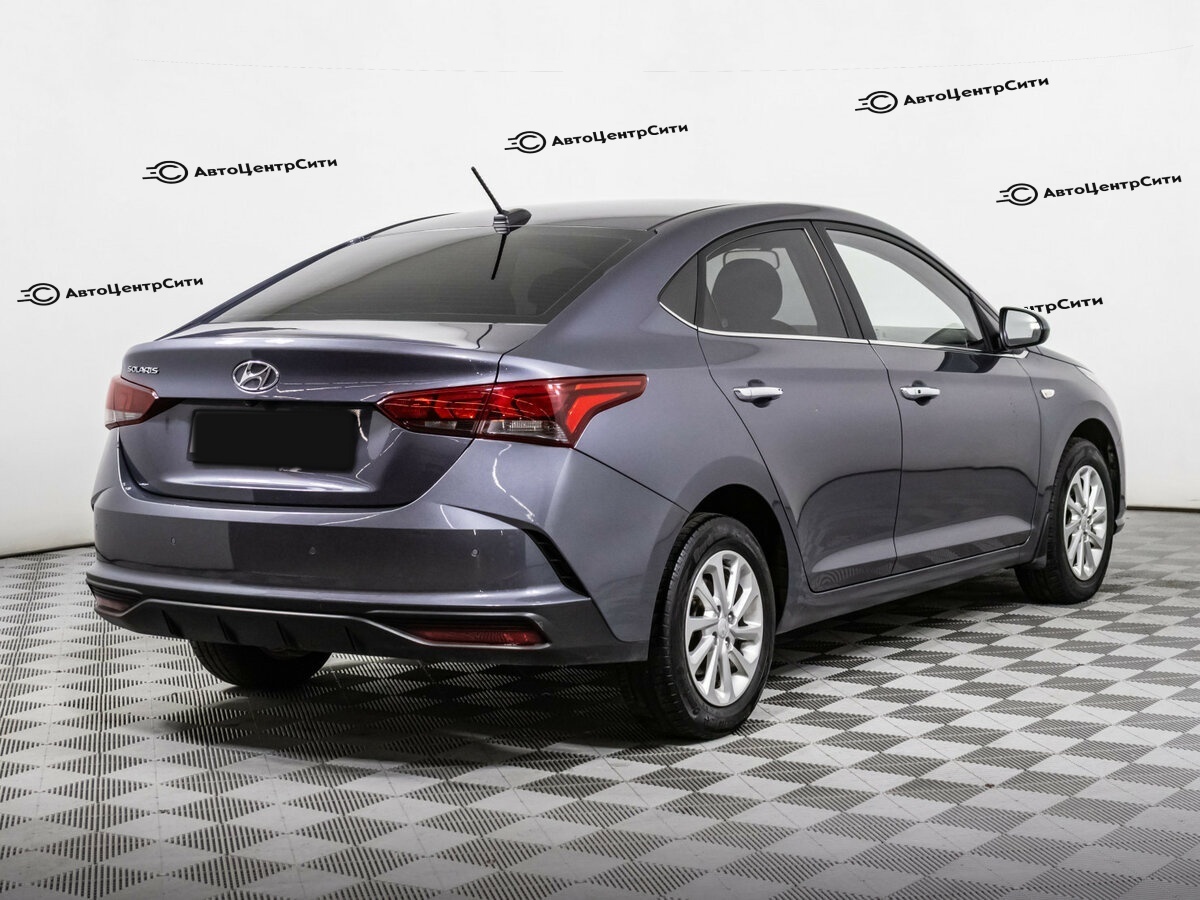 Hyundai Solaris с пробегом — 2021 год. Фото: #3