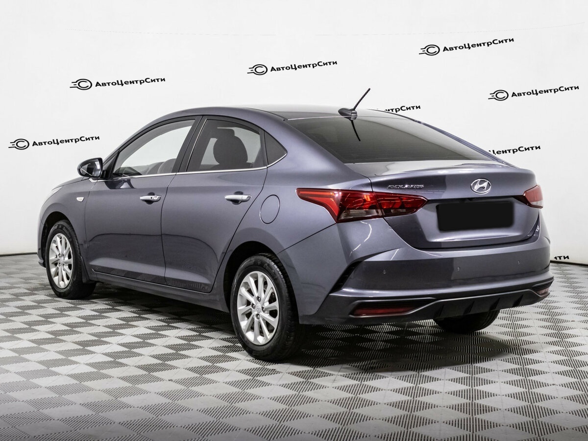 Hyundai Solaris с пробегом — 2021 год. Фото: #5