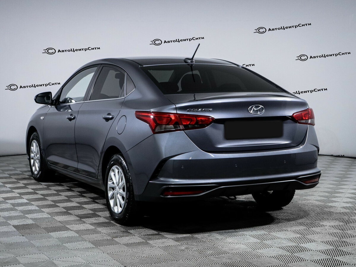 Hyundai Solaris с пробегом — 2021 год. Фото: #5