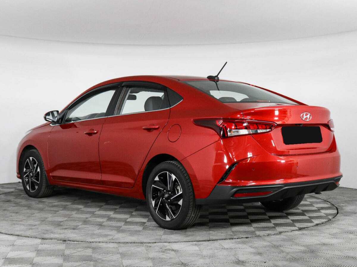 Hyundai Solaris с пробегом — 2022 год. Фото: #6