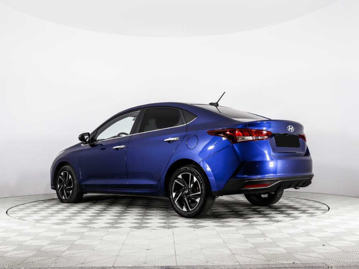 Hyundai Solaris с пробегом — 2021 год. Фото: #6