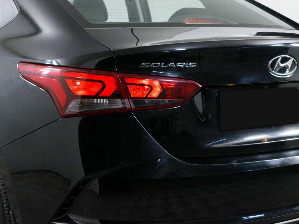 Hyundai Solaris с пробегом — 2020 год. Фото: #12