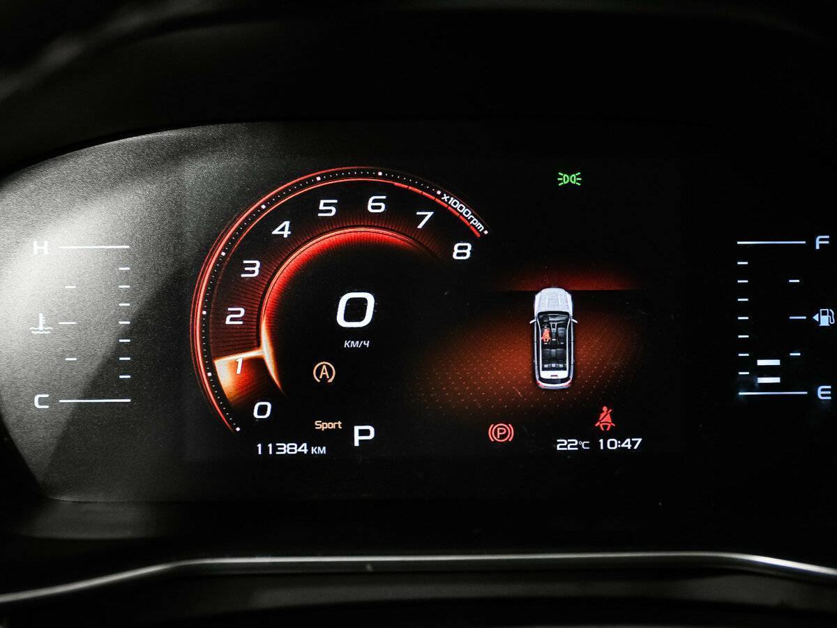 Geely Atlas Pro с пробегом — 2022 год. Фото: #9